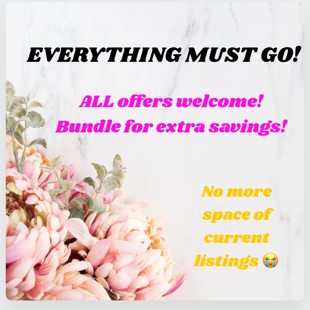 ALL Listings Below Must Go!